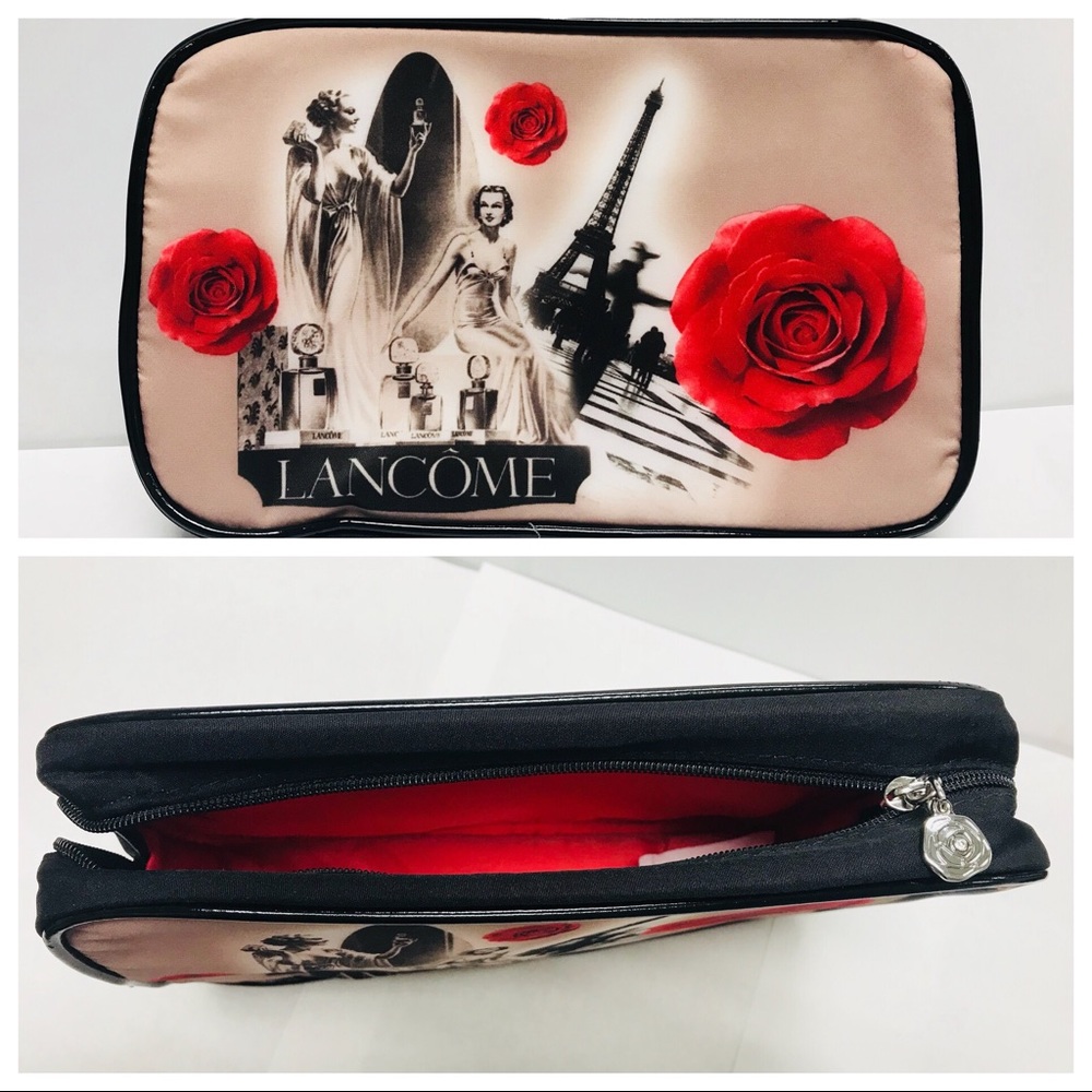 Lancome Elegant Pouch Paris-Themed Eiffel Tower